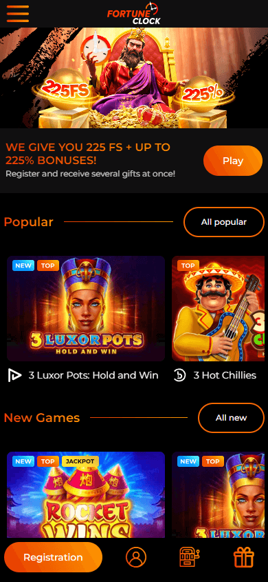 Experience a New Dimension of Gaming at Fortune Clock Casino Online Slots Experience a New Dimension of Gaming at Fortune Clock Casino Online Slots